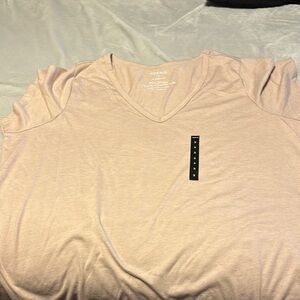 Torrid Blush Pink V-Neck Top